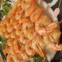 Grilled Shrimp Kabobs With Creole Butter image