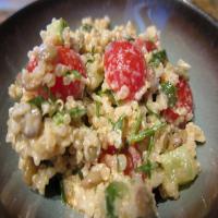 Quinoa Salad With Tahini Dressing image