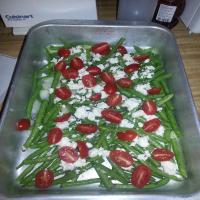 Baked Green Beans with Feta Cheese image