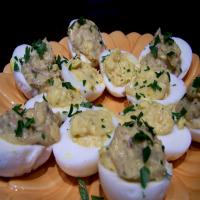 Sardine Deviled Eggs image