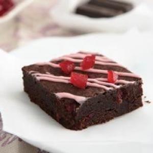 Chocolate-Cherry Fudge Bars_image