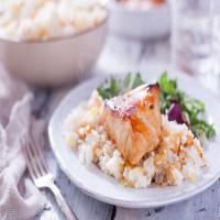 Chicken Teriyaki with Cashew Pineapple Rice image