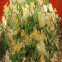 Quinoa, Feta & Spinach Salad image