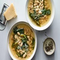 Parmesan White Bean Soup With Hearty Greens image