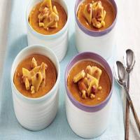 Pumpkin Custards with Brittle Topping image