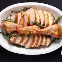 Quick-Roasted Turkey with Parsley-Caper Sauce image