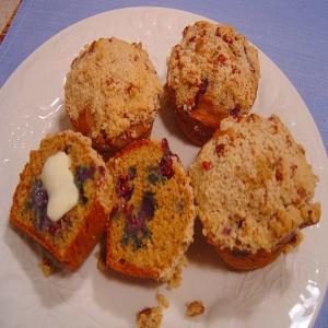 Whole Wheat Blueberry Muffins_image
