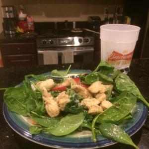 Spring Strawberry Salad with Chicken image