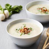 Turnip, Potato and Garlic Soup image