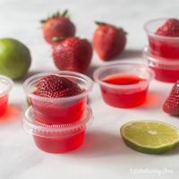 Very Berry Strawberry Daiquiri Jello Shots Recipe_image