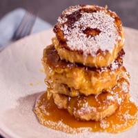 Biscuit French Toast with Cinnamon-Orange Cane Syrup image