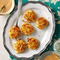 Crab Cakes with Peanut Sauce image