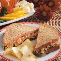 Garden Tuna Sandwiches image