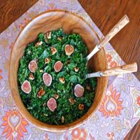Kale, Fig and Halloumi Salad_image