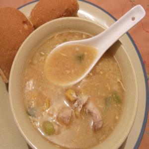 Brothy Chicken & Sweet Corn Soup_image