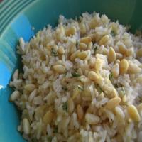 Rice Pilaf With Pine Nuts_image