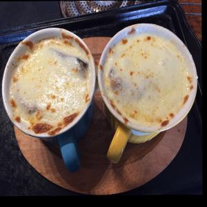 French Onion Soup With Browned Garlic image
