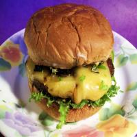 Smoky Portabella Burger With Sun-Dried Tomatoes and Basil image