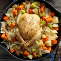 Roasted Chicken with Veggies image