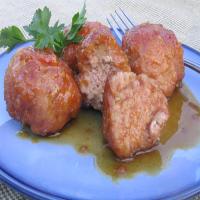 Ham Meatballs in Brown Sugar Sauce_image