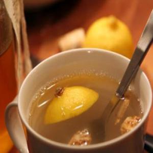 Ginger Honey Lemon Drink for the Cold & Flu By fre_image