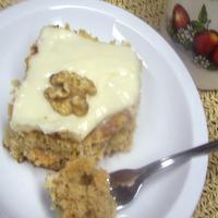 Low-Fat Carrot Cake With Cream Cheese Frosting image