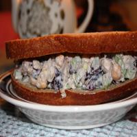Cranberry Walnut Chickpea Salad Sandwich image
