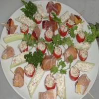 Fruit & Prosciutto Appetizers_image