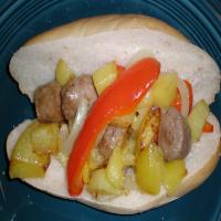 Boston Sausage Grinder (Or Submarine Sandwich)_image