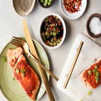 Pan-Grilled Salmon image