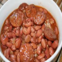 Red Beans Served With Rice_image
