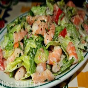Shrimp and Iceberg Lettuce Salad_image