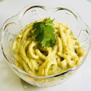 Creamy Poblano Spaghetti image