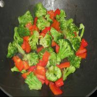 Broccoli and Bell Peppers image