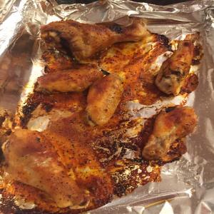 Simple Baked Chicken Wings_image
