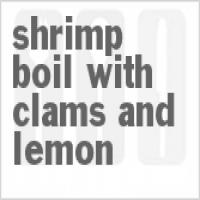 Shrimp Boil With Clams And Lemon_image