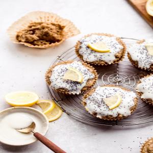 Lemon Poppyseed Muffins (Gluten-Free + Vegan)_image