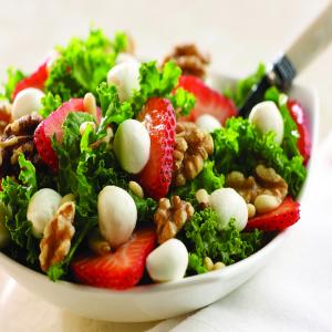 Fresh Mozzarella Strawberry Kale Salad_image
