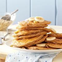 Banana Oatmeal Pancakes image