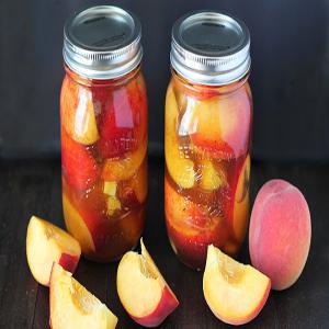 Easy Refrigerator Pickled Peaches_image