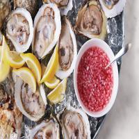 Oysters on the Half Shell with Mignonette image