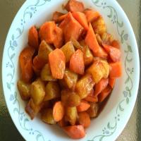 Glazed Carrots and Pineapple image