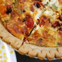 Loaded Vegetarian Quiche_image