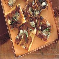 Blue Cheese and Caramelized-Onion Squares image
