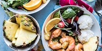 spicy-hawaiian-garlic-shrimp-bowl-with-pineapple image