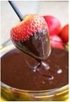 easy-chocolate-fondue-3-ingredients-cakewhiz image