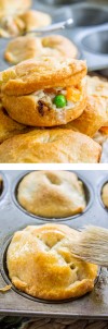 mini-chicken-pot-pies-with-crescent-rolls-the-food image