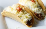 easy-vegetarian-tacos-with-refried-beans-step-by-step image