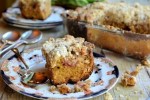 rhubarb-crumble-tray-bake-cake-recipe-lovefoodcom image