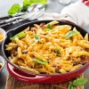 slow-cooker-pasta-ground-beef-casserole image